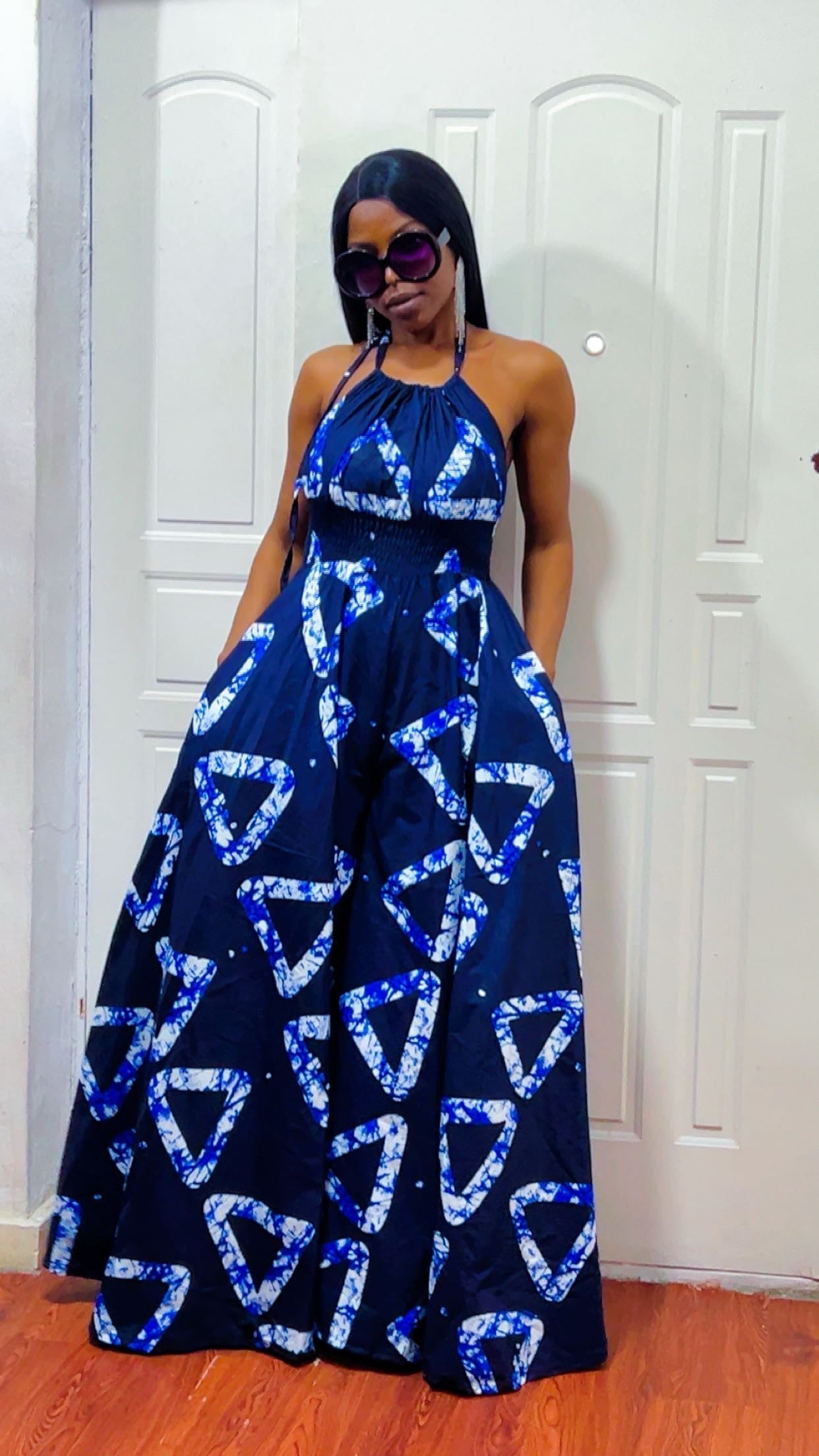 Indigo Ese wide leg jumpsuit