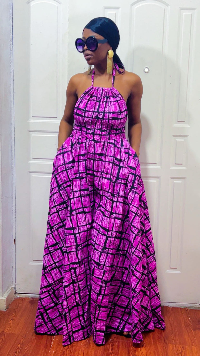 Ese orchid wide leg jumpsuit