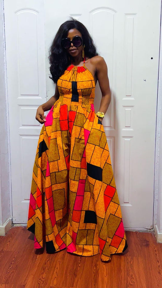 Ese wide leg jumpsuit